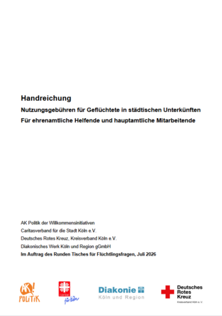 Handreichung Nutzungsgebühren für Geflüchtete in städtischen Unterkünften Für ehrenamtliche Helfende und hauptamtliche Mitarbeitende (07/2026)