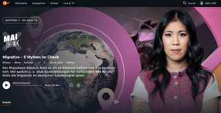 MAITHINK X - Die Show: Migration - 5 Mythen im Check (Erstausstrahlung 02.11.2025)